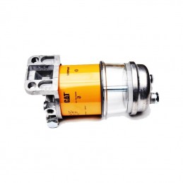 Fuel filter with glass